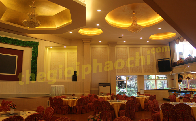 Nghiệm thu hạng mục CHỈ NHỰA HÀN QUỐC nhà hàng 7 kỳ quan